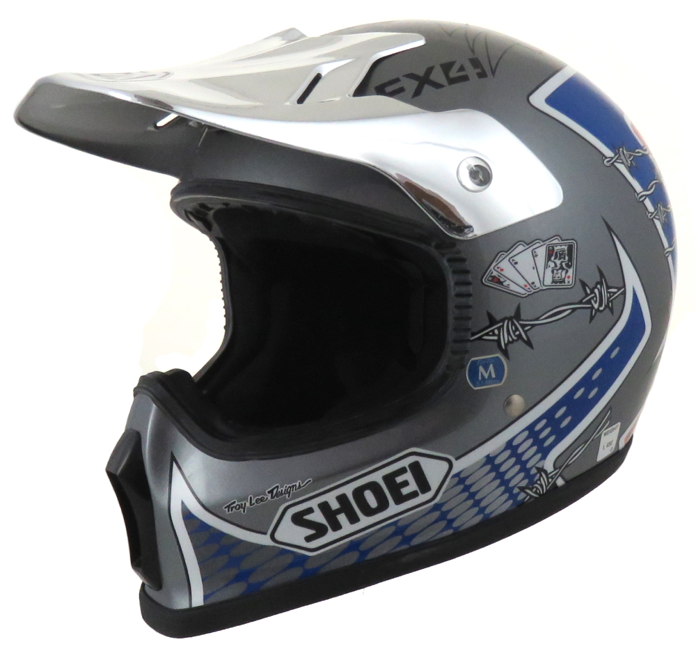 CASCO MOTO CROSS SHOEI VFX-R2 GRAPHIC WIRE TC-3 TROY LEE DESIGN